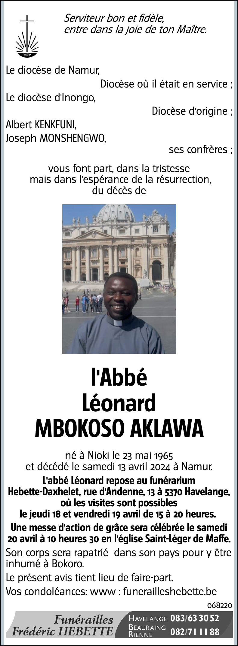 Léonard Mbokso