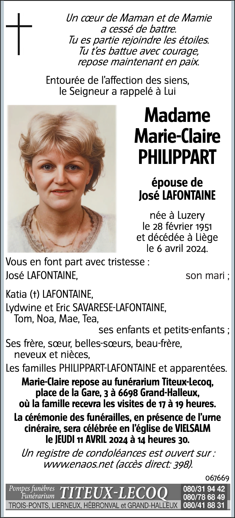 Marie-Claire PHILIPPART