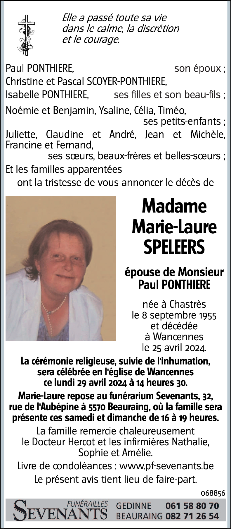 Marie-Laure SPELEERS
