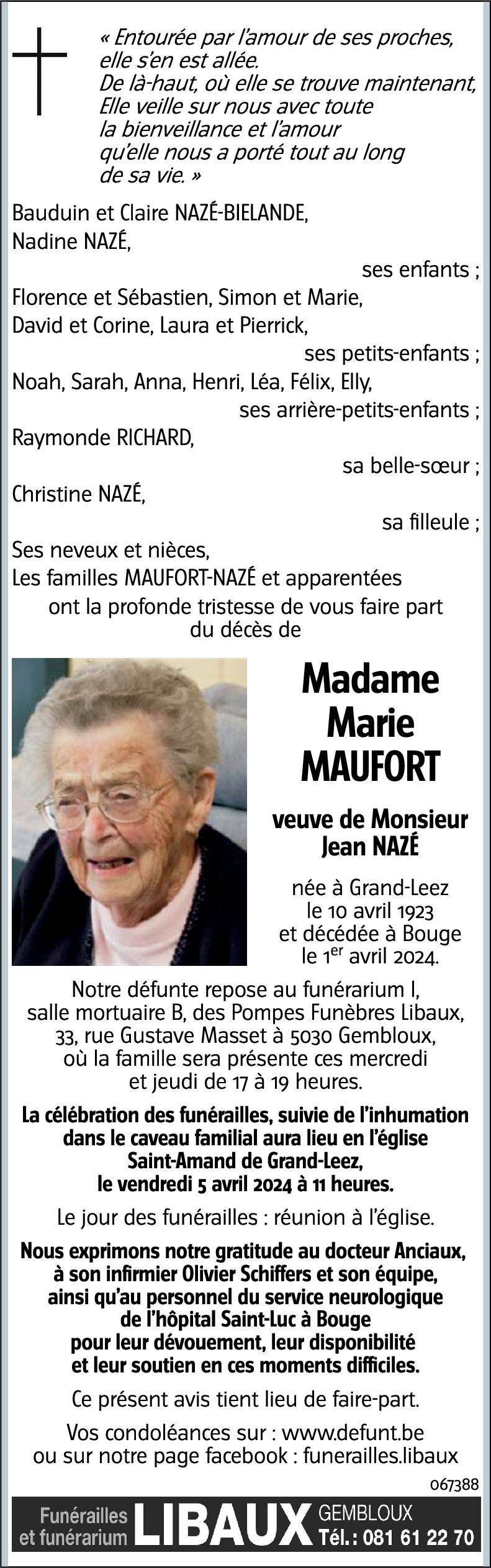 Marie Maufort