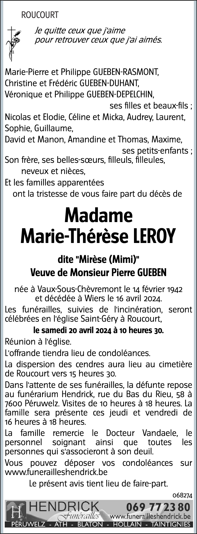 Marie-Thérèse LEROY