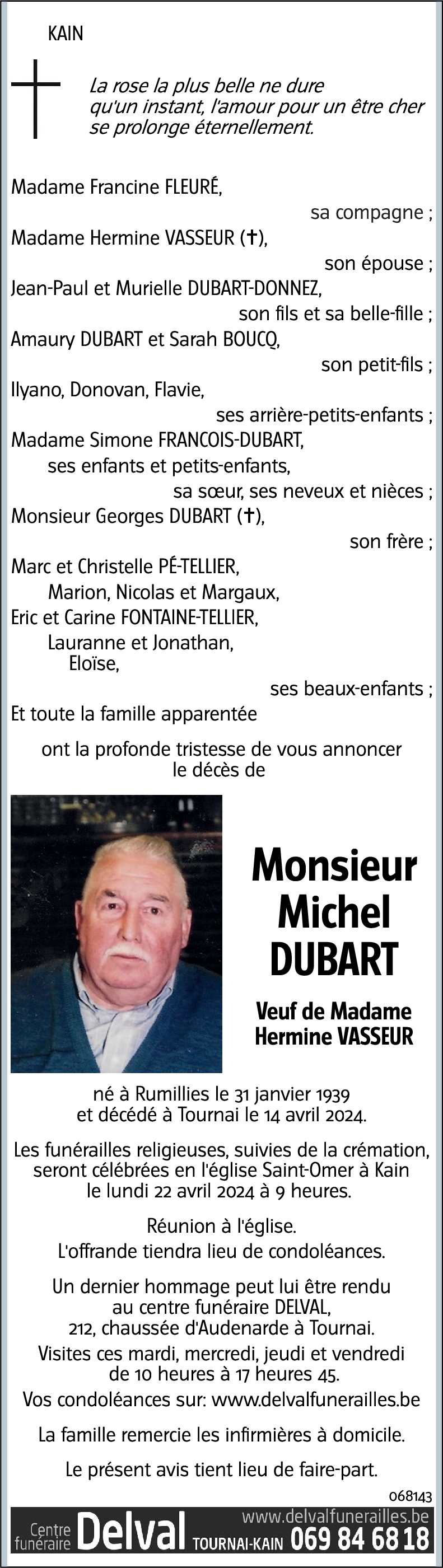 Michel DUBART