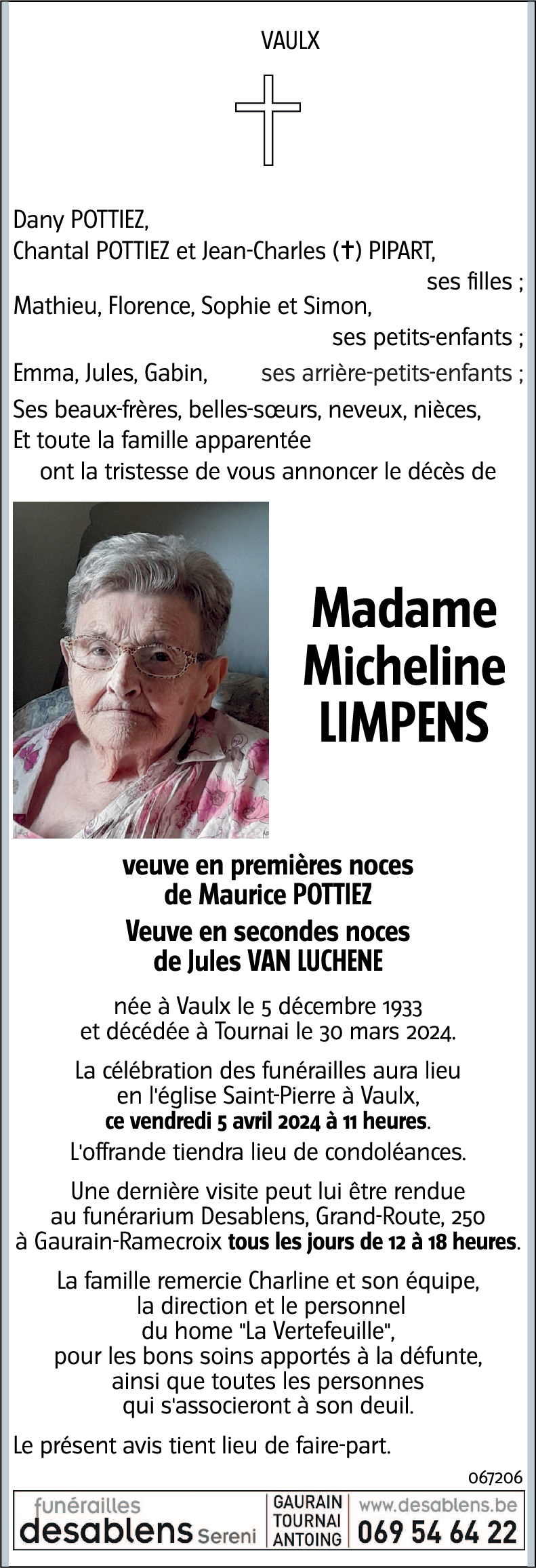 Micheline LIMPENS