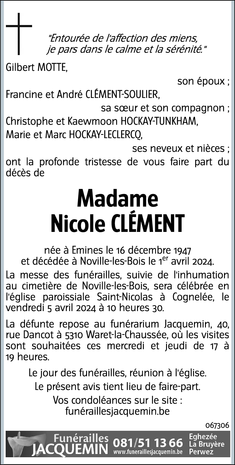 Nicole Clément