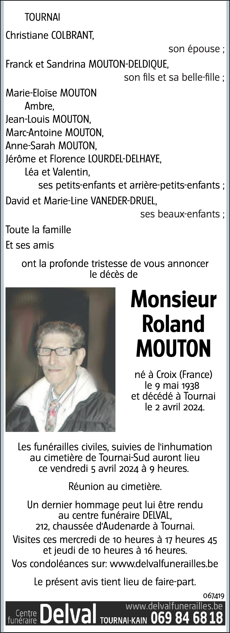 Roland MOUTON