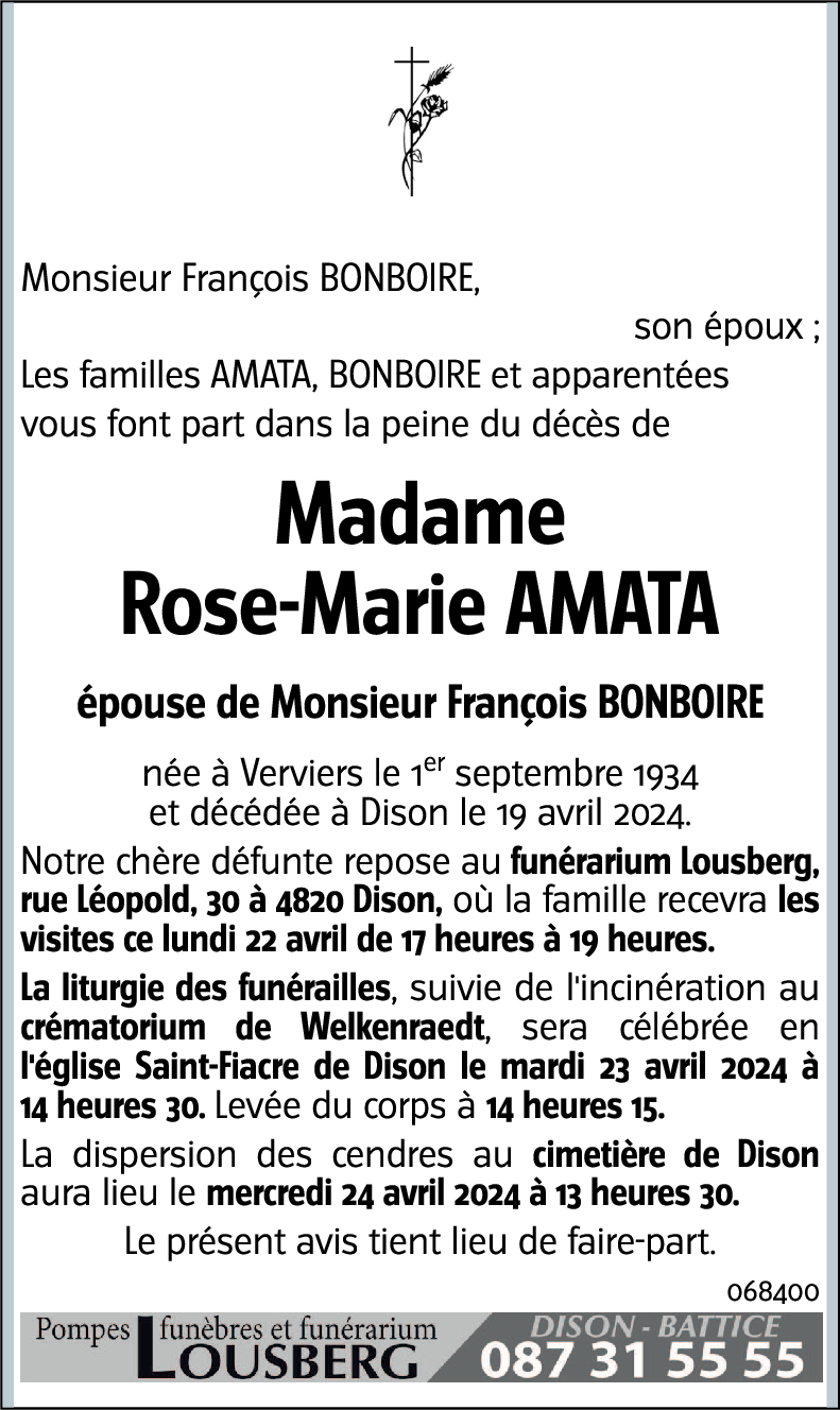 Rose-Marie AMATA
