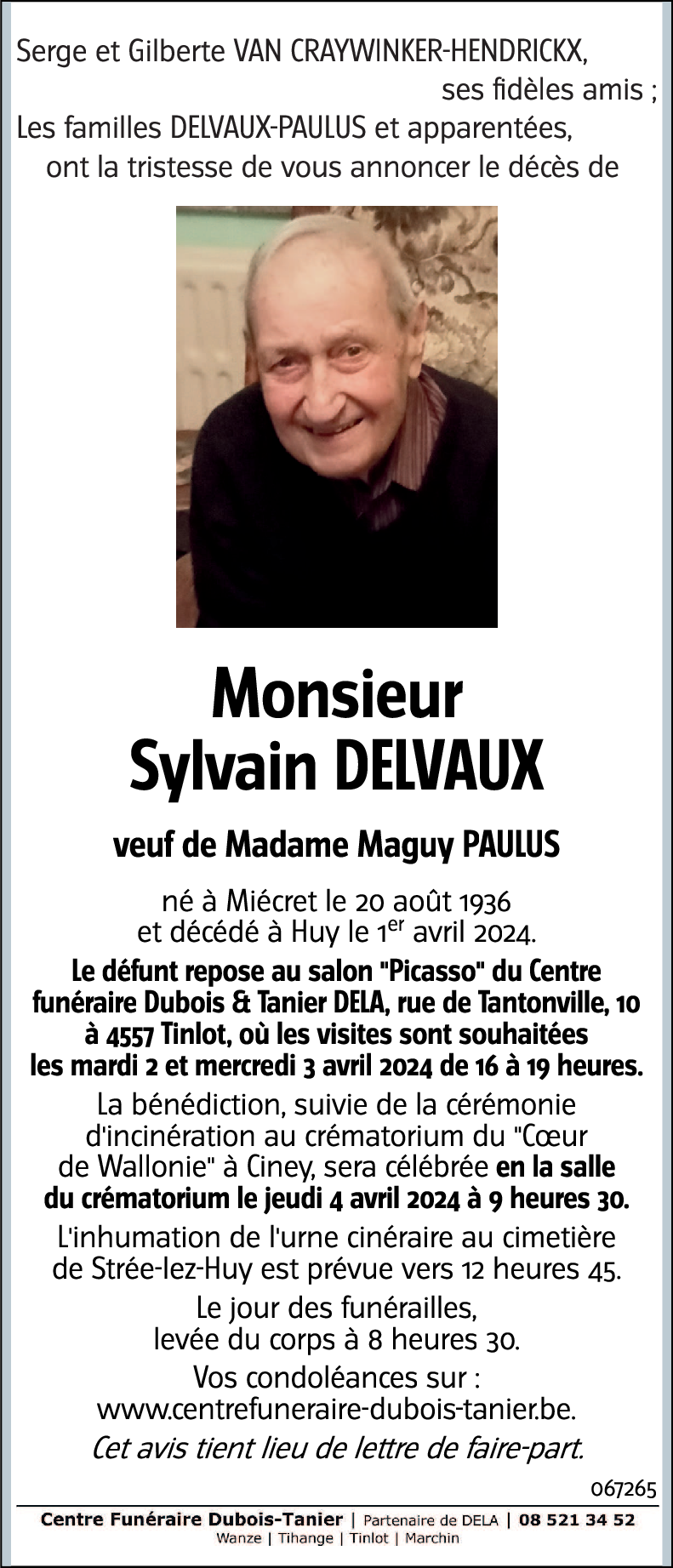 Sylvain DELVAUX
