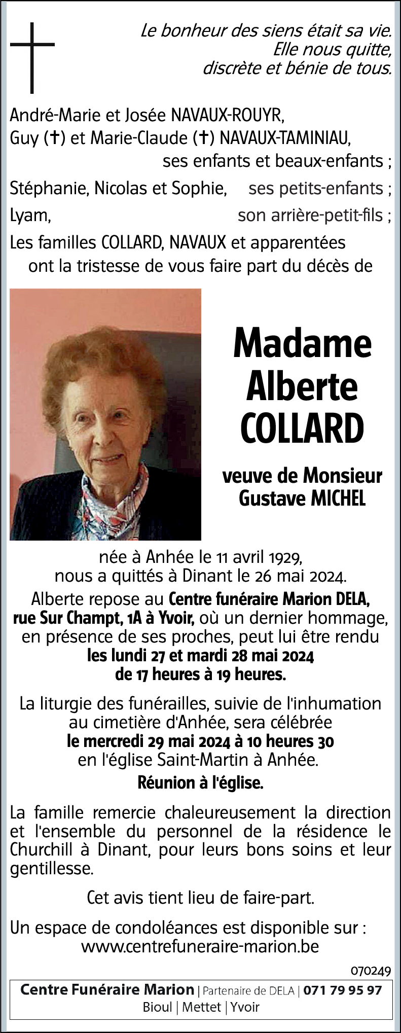 Alberte COLLARD