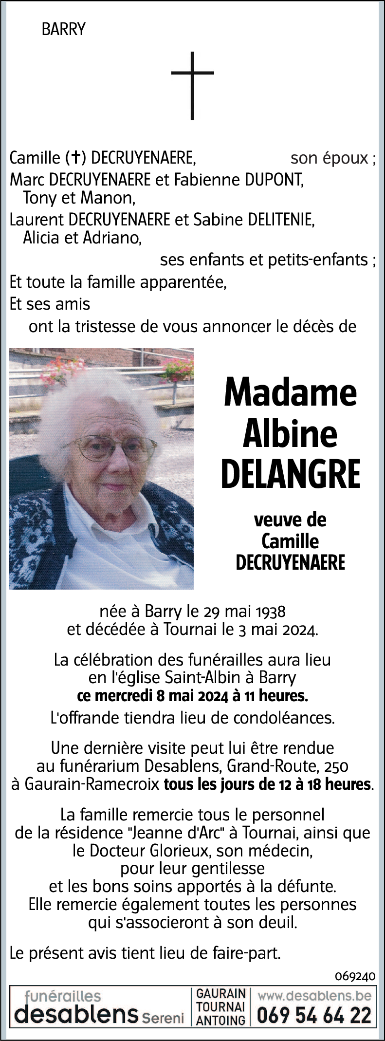 Albine Delangre