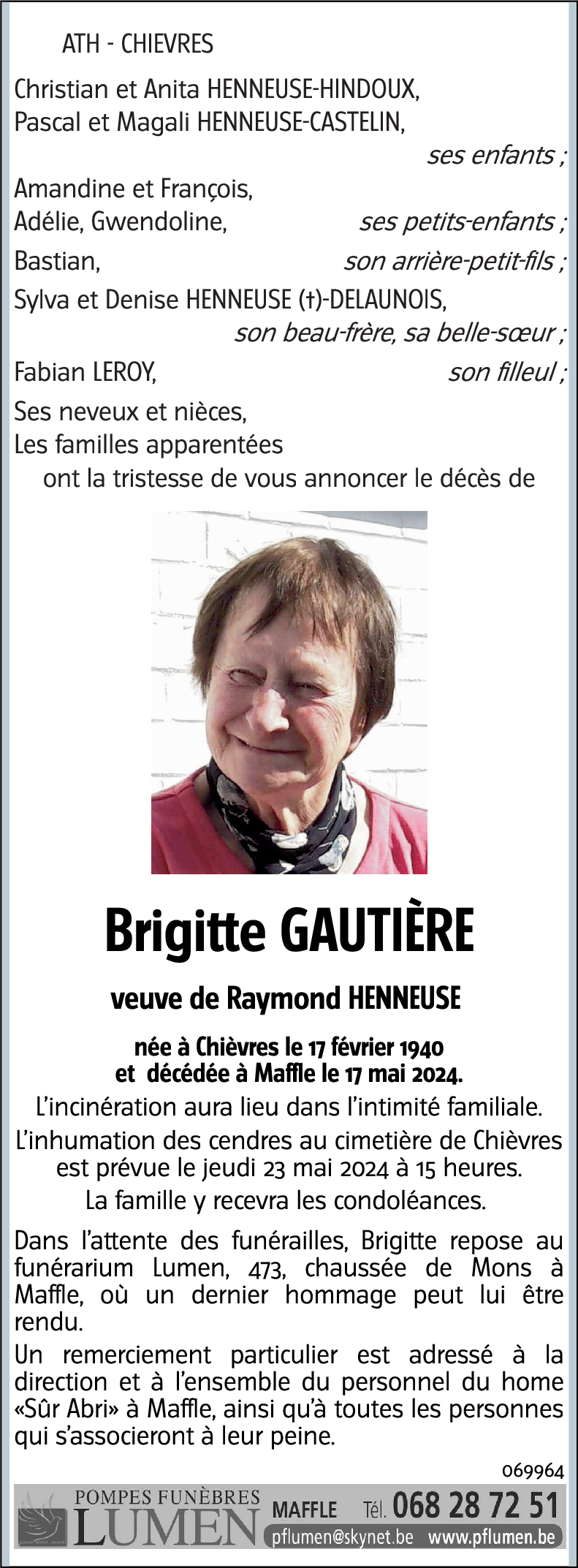 Brigitte GAUTIERE