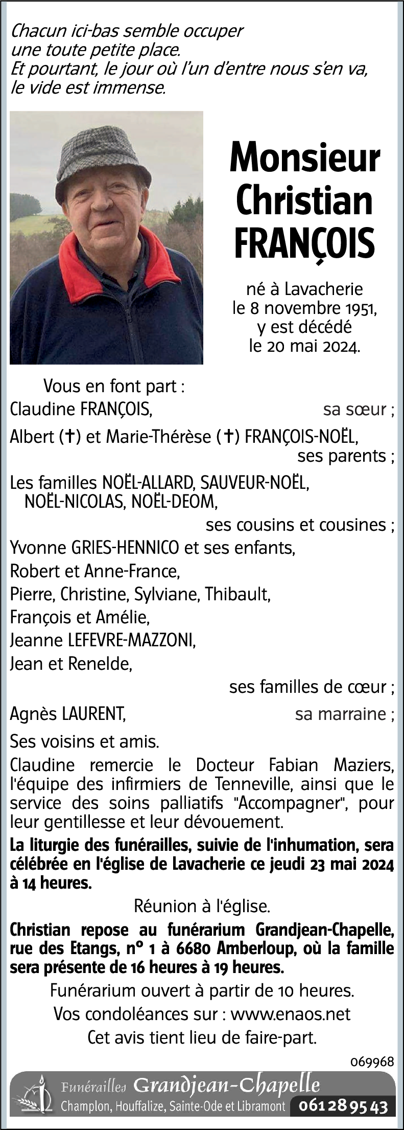 Christian FRANCOIS