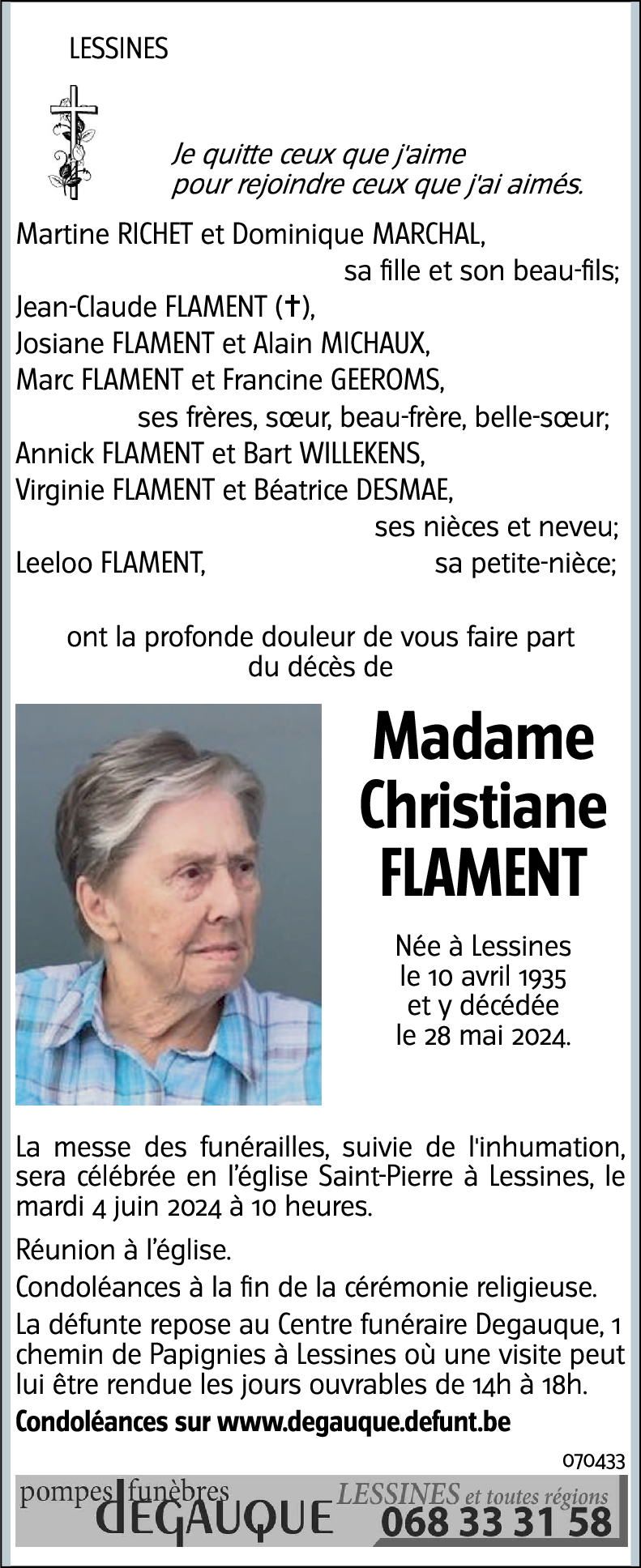 Christiane FLAMENT