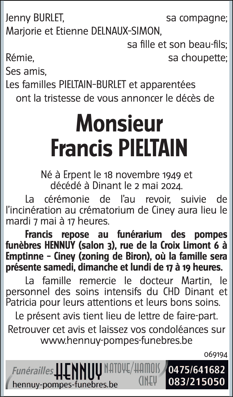 Francis PIELTAIN