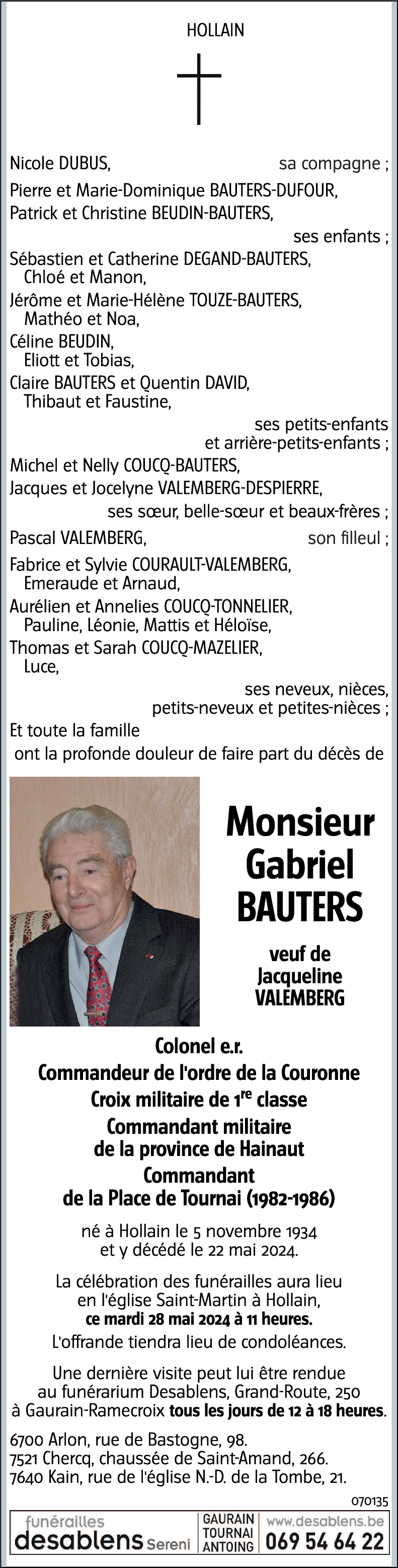 Gabriel BAUTERS