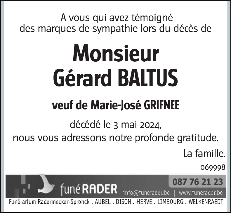 Gérard BALTUS