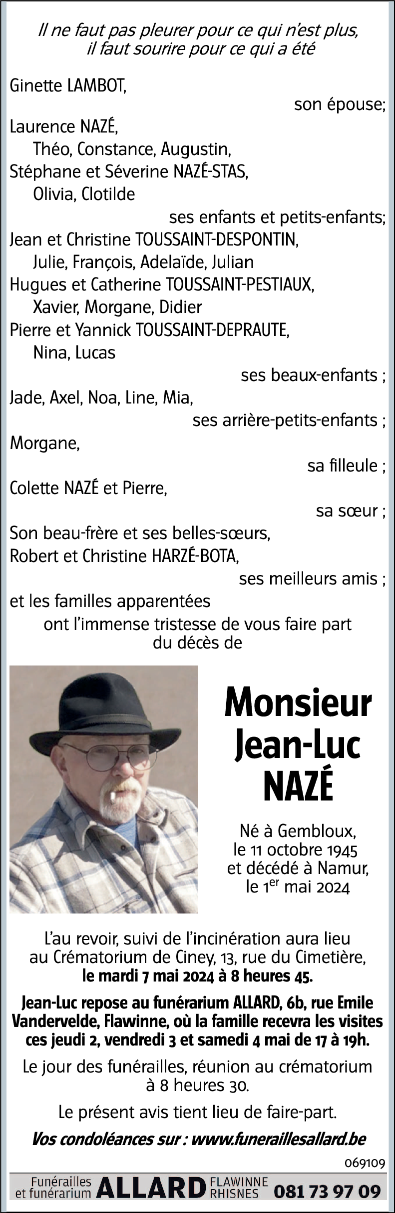 Jean-Luc NAZÉ