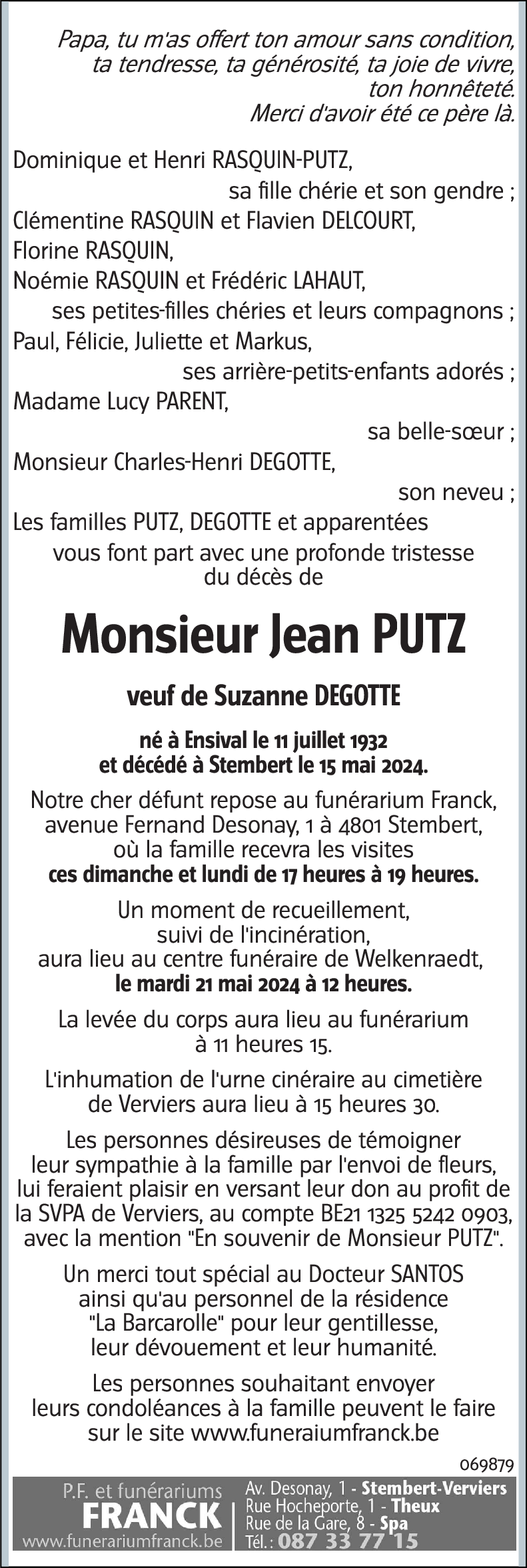 Jean PUTZ