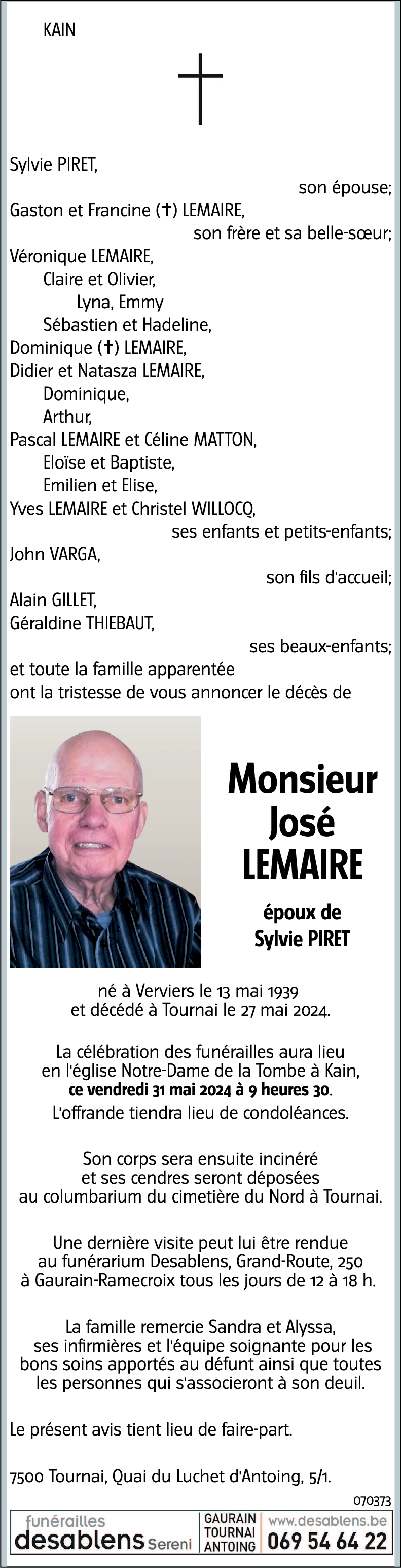 José LEMAIRE