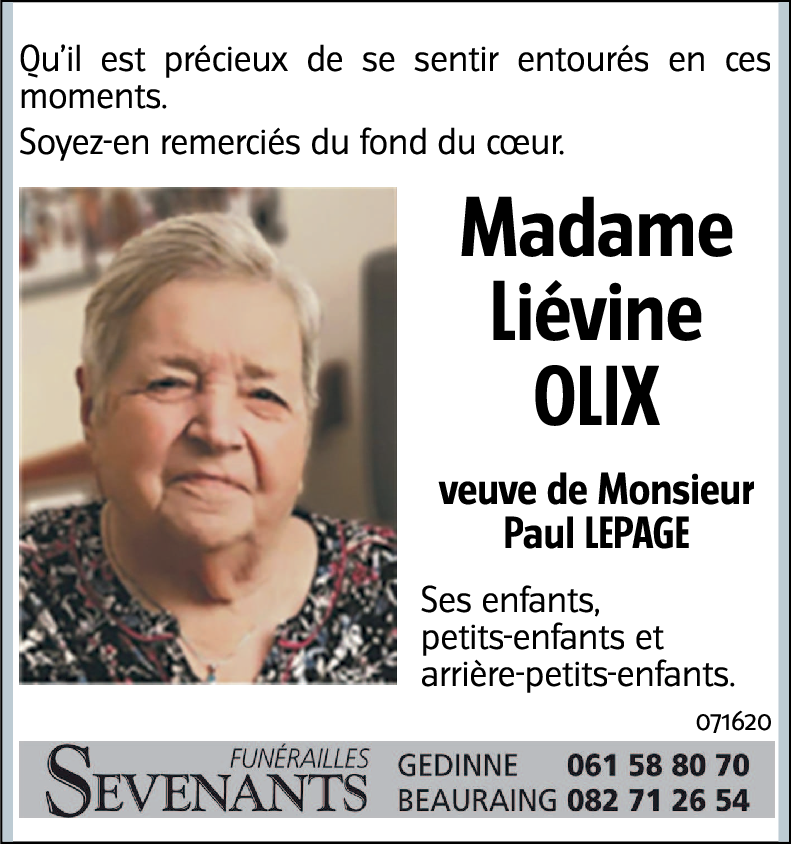 Liévine OLIX