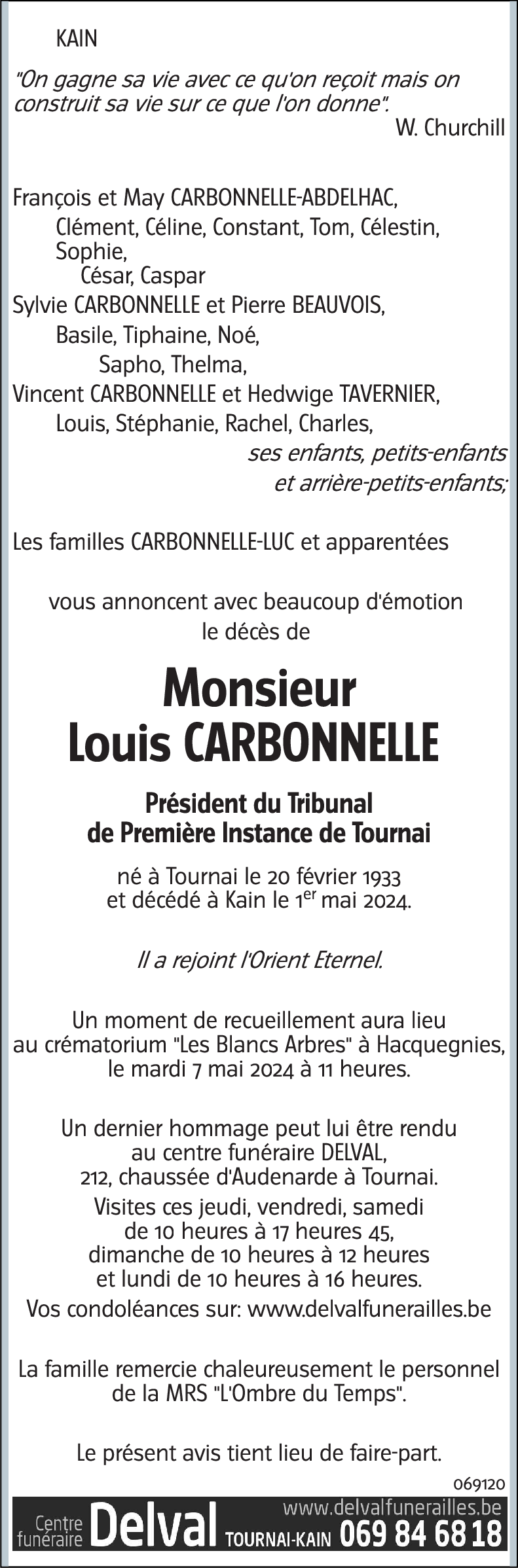 Louis CARBONNELLE