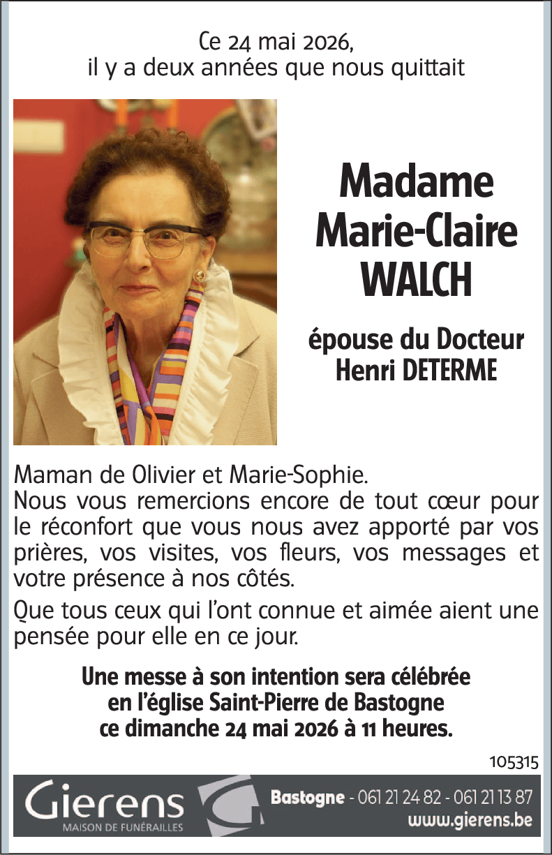 Marie-Claire WALCH