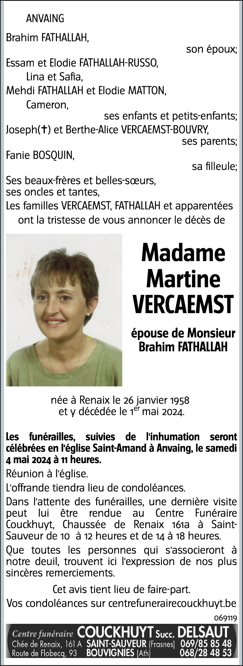 Martine VERCAEMST