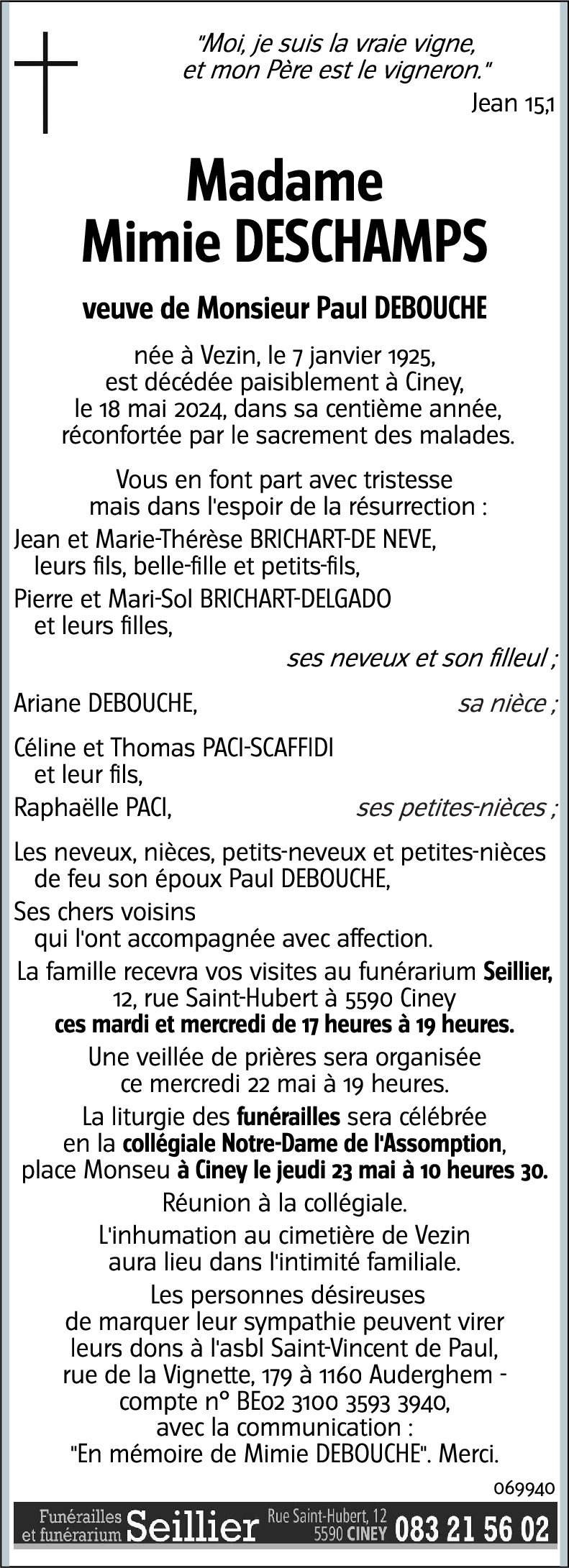 Mimie DESCHAMPS