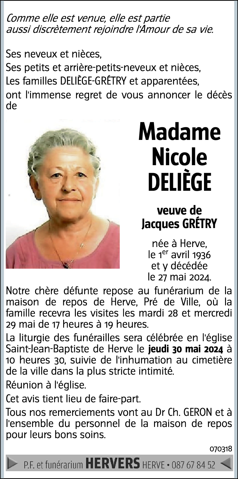 Nicole DELIÈGE