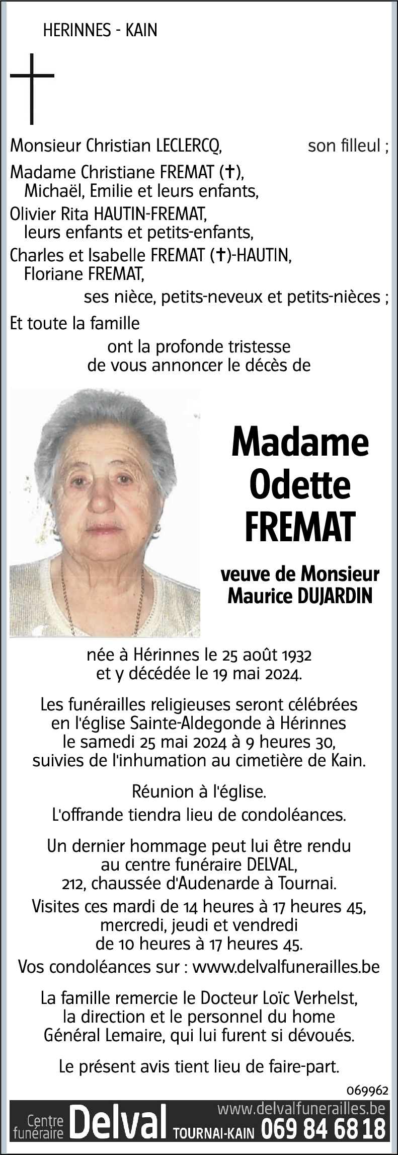 Odette FREMAT