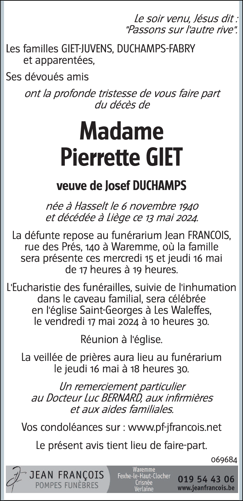 Pierrette GIET
