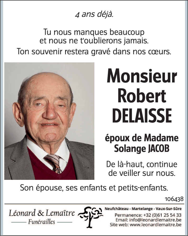 Robert DELAISSE