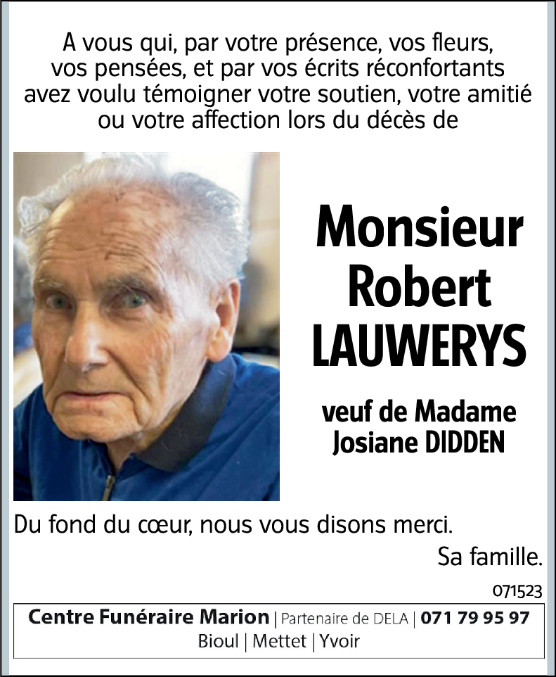 Robert LAUWERYS