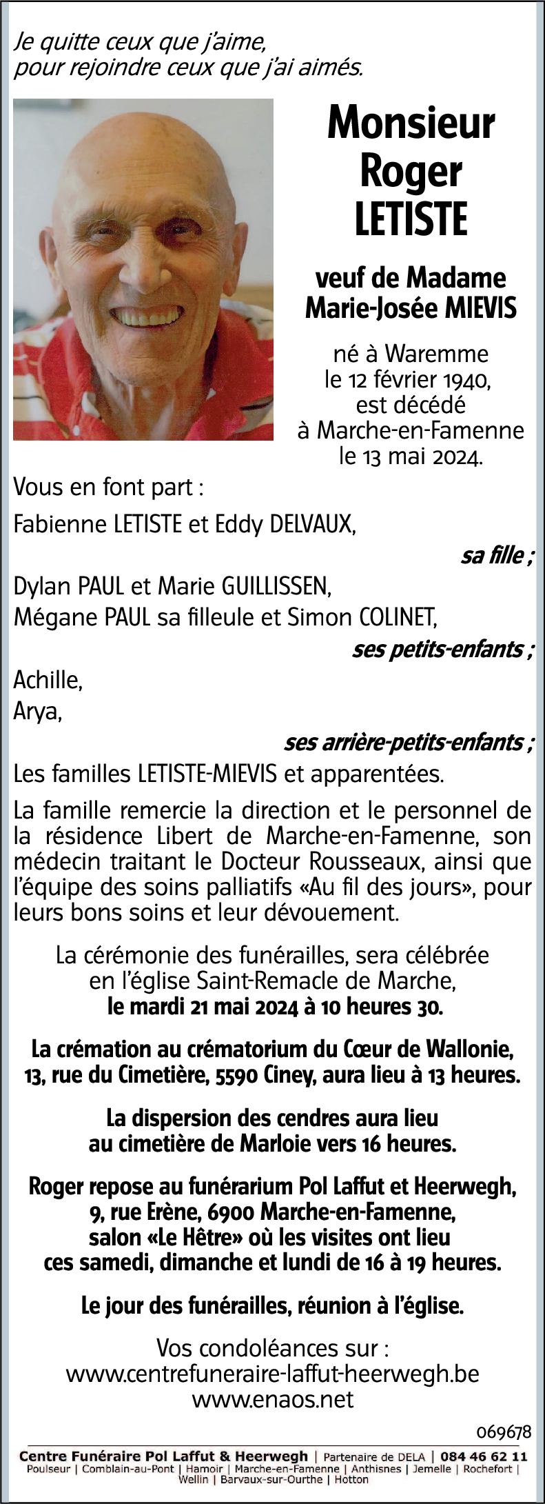 Roger LETISTE