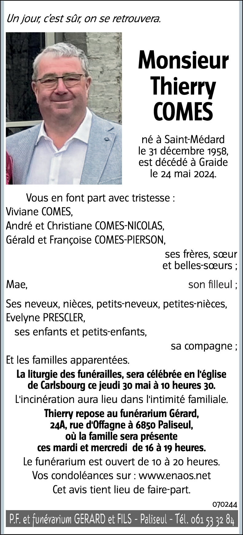Thierry COMES