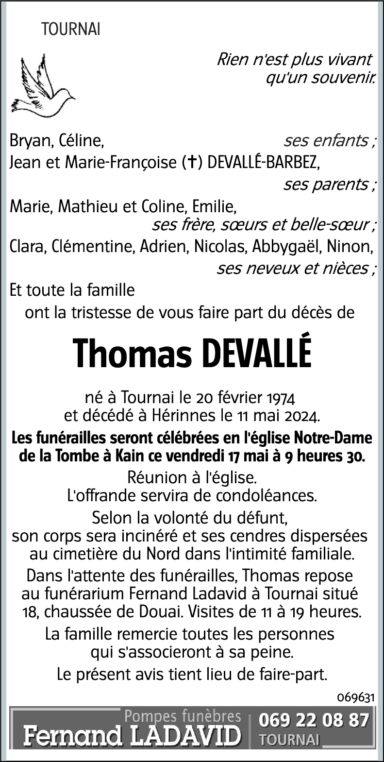 Thomas DEVALLÉ