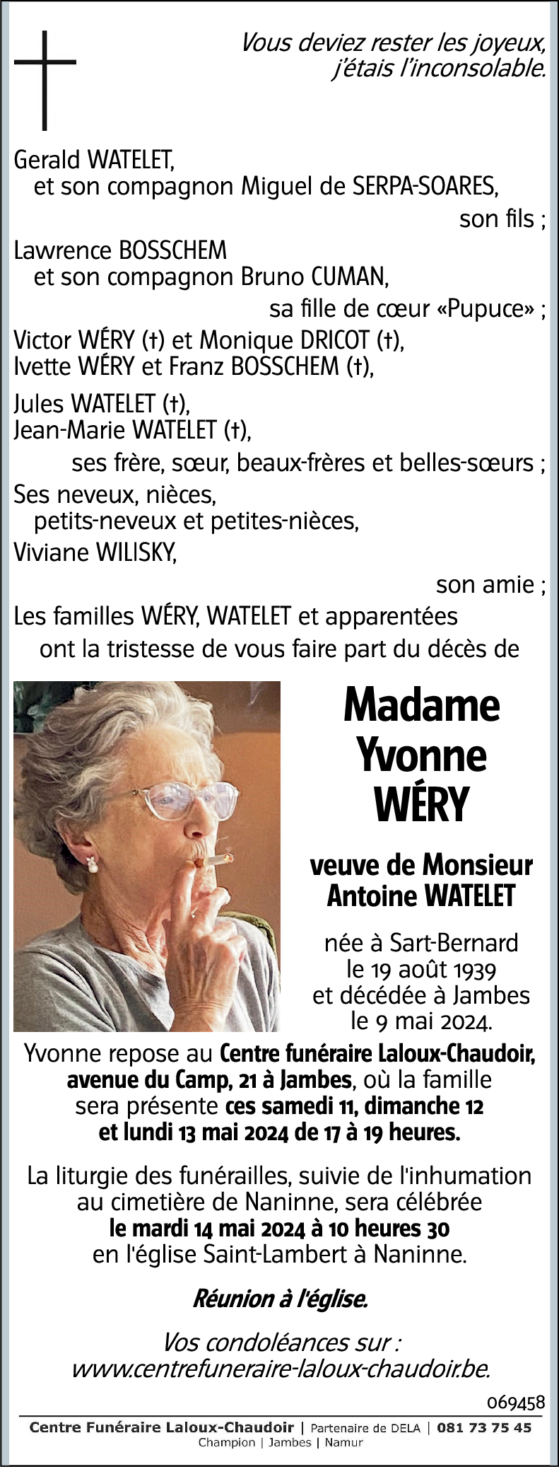 Yvonne WÉRY