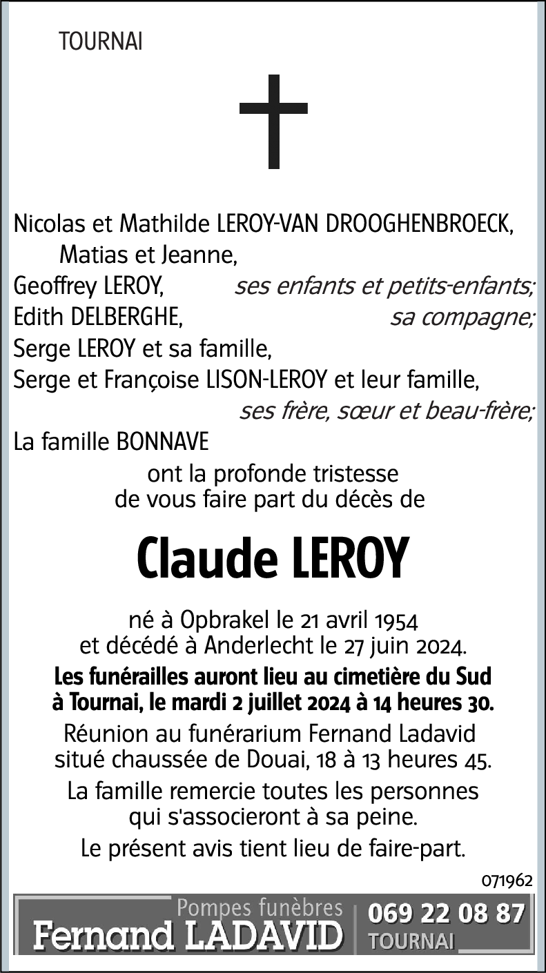 Claude LEROY