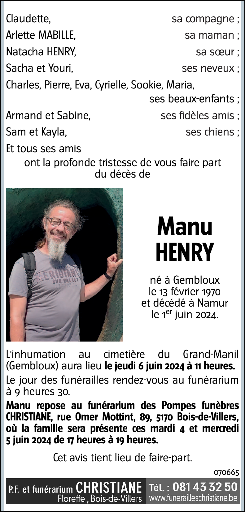 Emmanuel HENRY