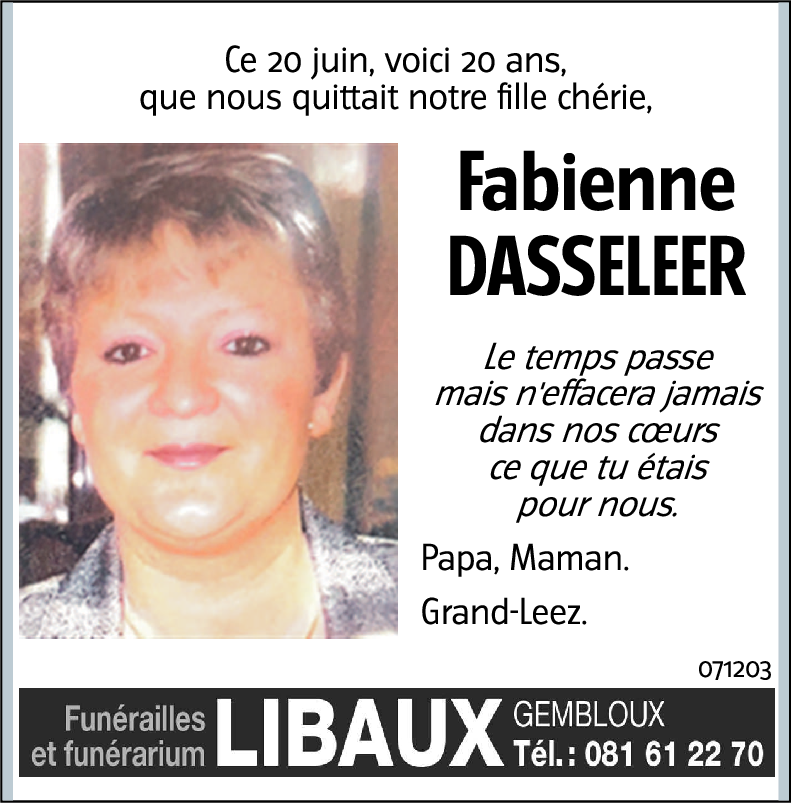 Fabienne Dasseleer