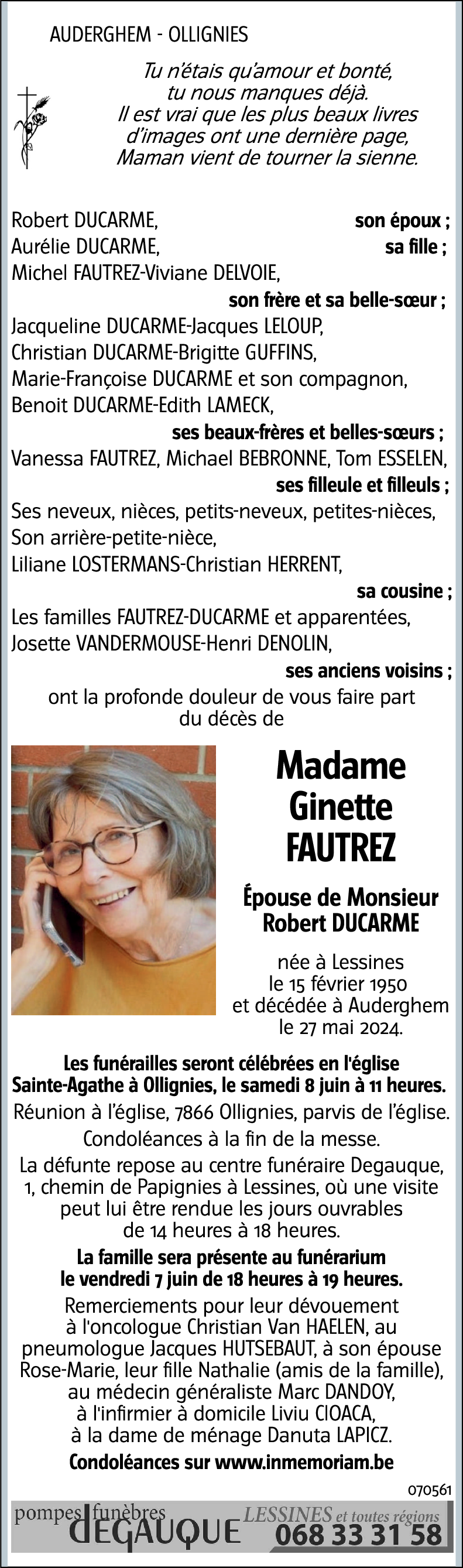 Ginette FAUTREZ