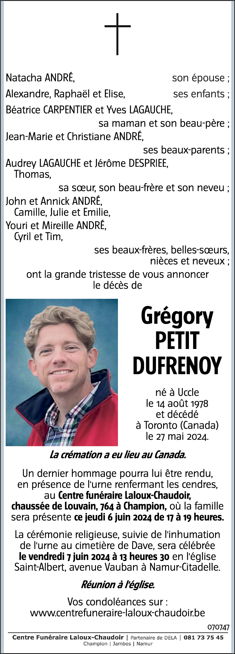 Grégory PETIT DUFRENOY