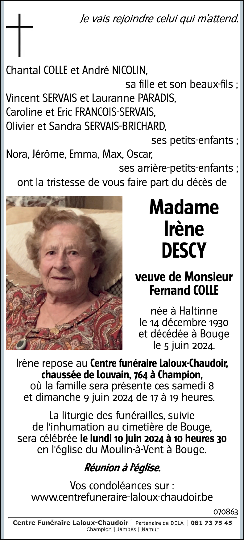 Irène Descy