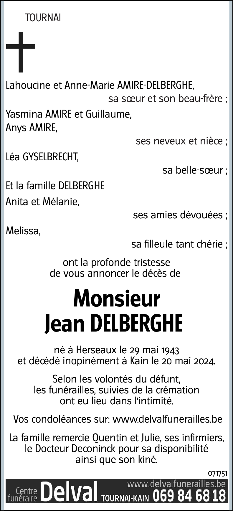 Jean DELBERGHE