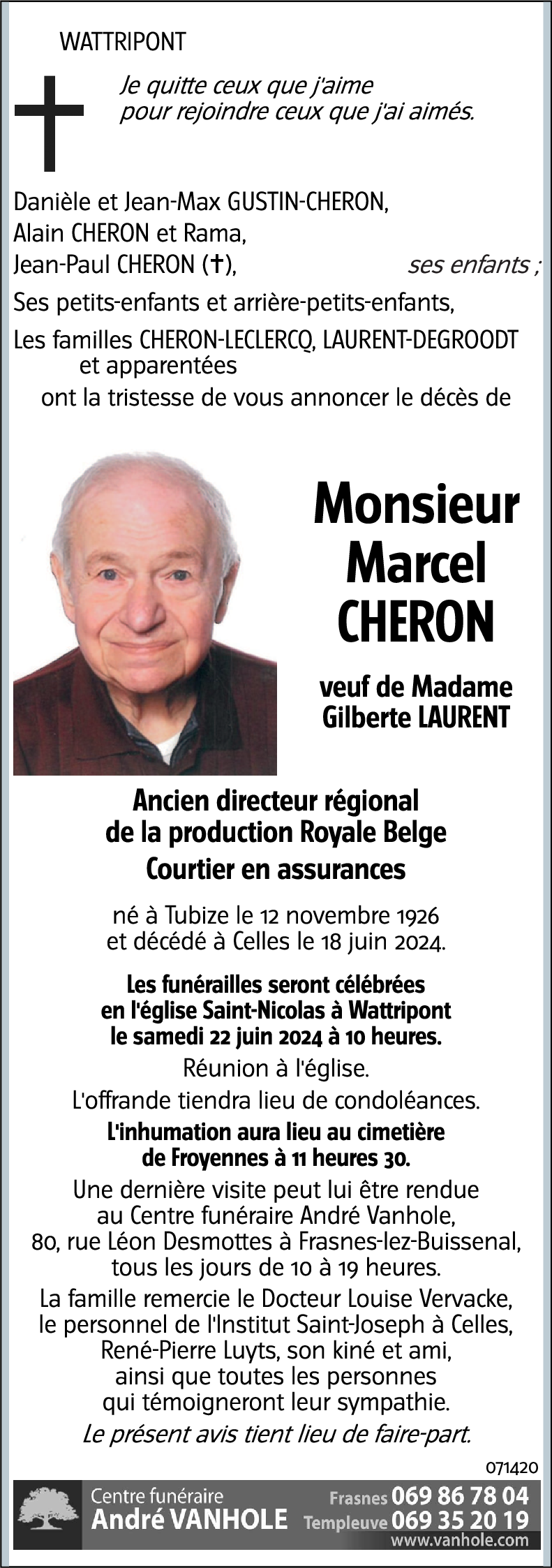 Marcel CHERON