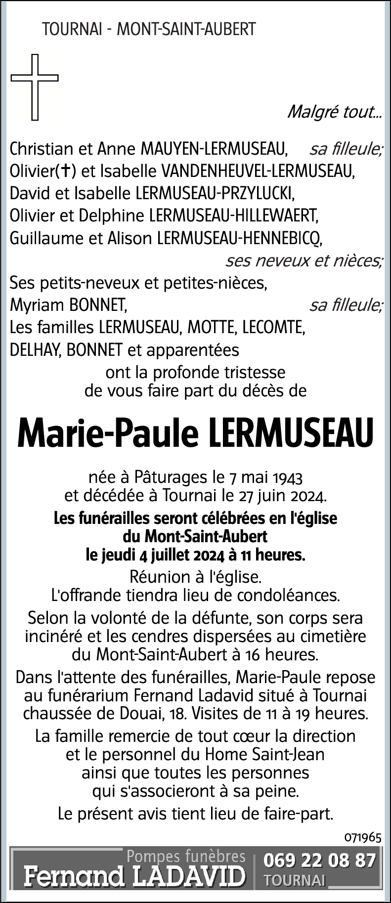 Marie-Paule LERMUSEAU