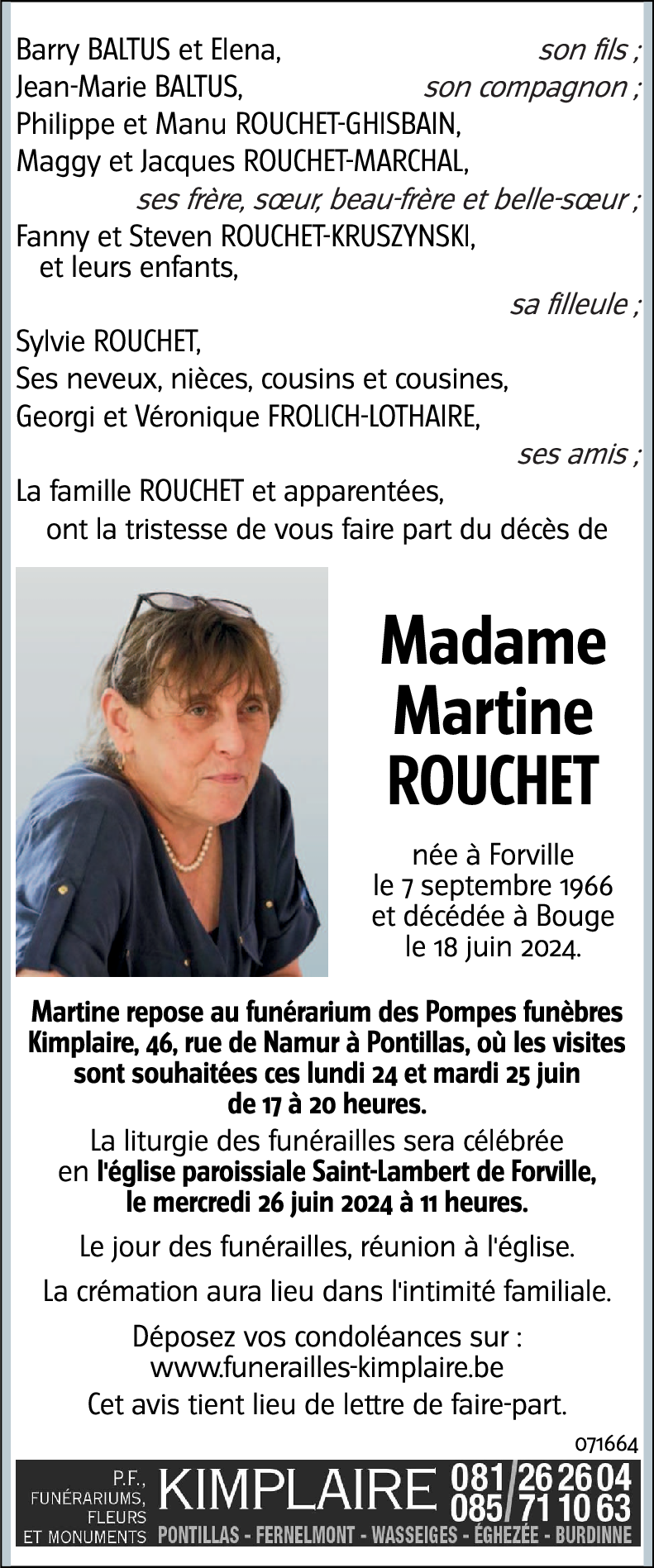 Martine ROUCHET