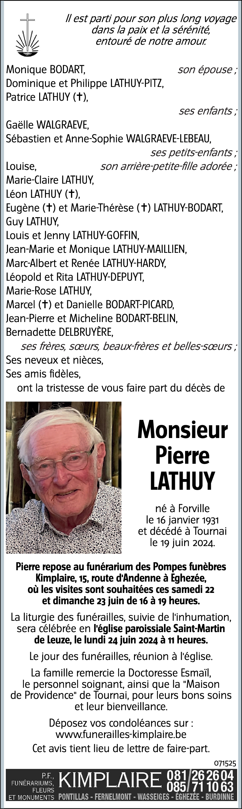 Pierre LATHUY