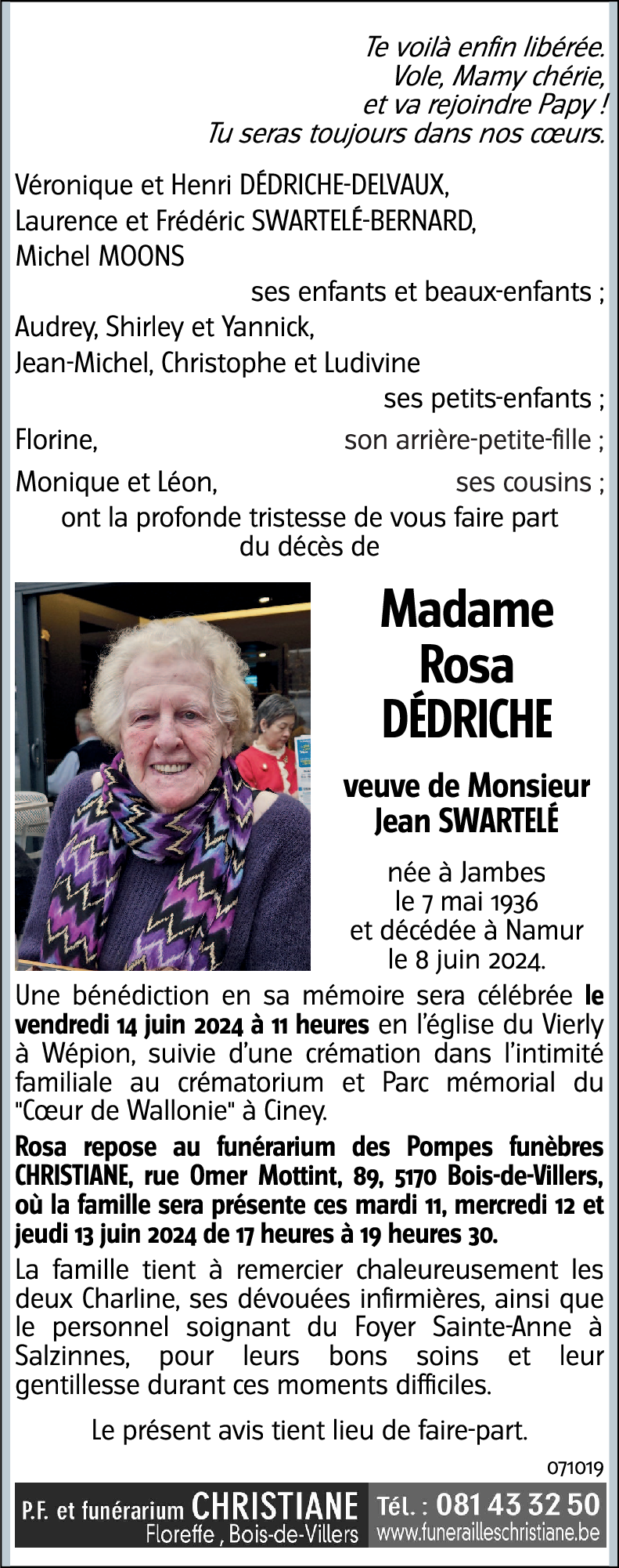 Rosa DÉDRICHE