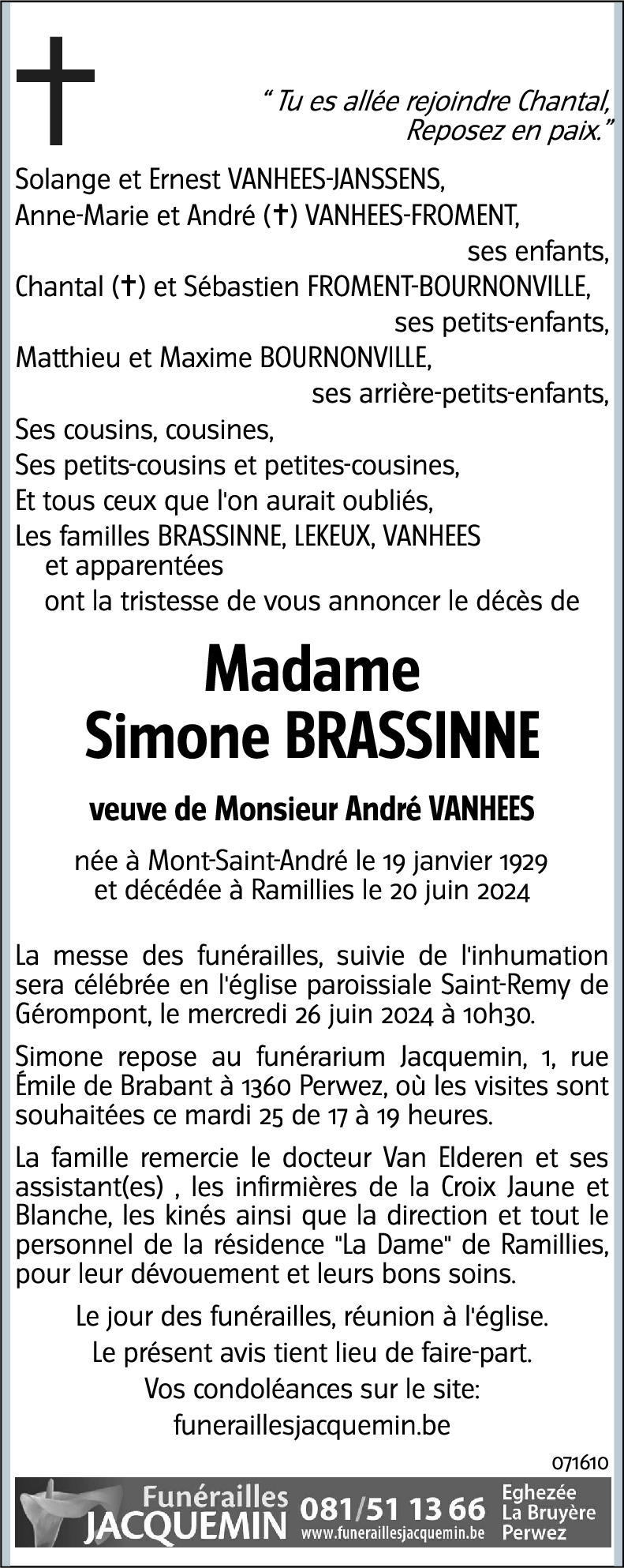 Simone BRASSINNE