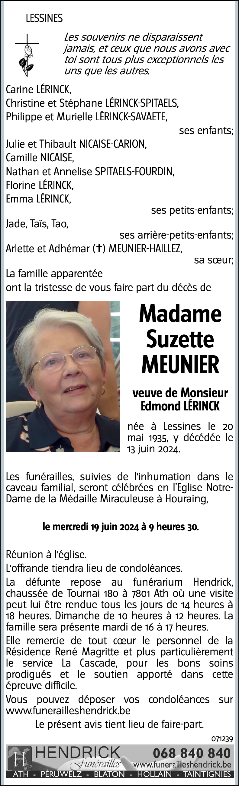 SUZETTE MEUNIER